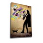 Wallity Lienzo Decorativo Banksy WY40 (50 x 70 cm)
